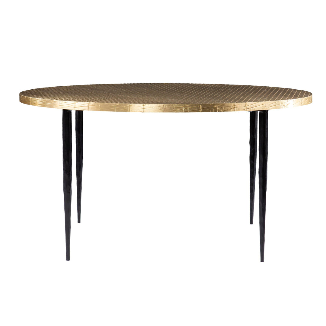 SwayLiving Judmont Round Cocktail Table w/ Embossed Top COFFEE TABLES