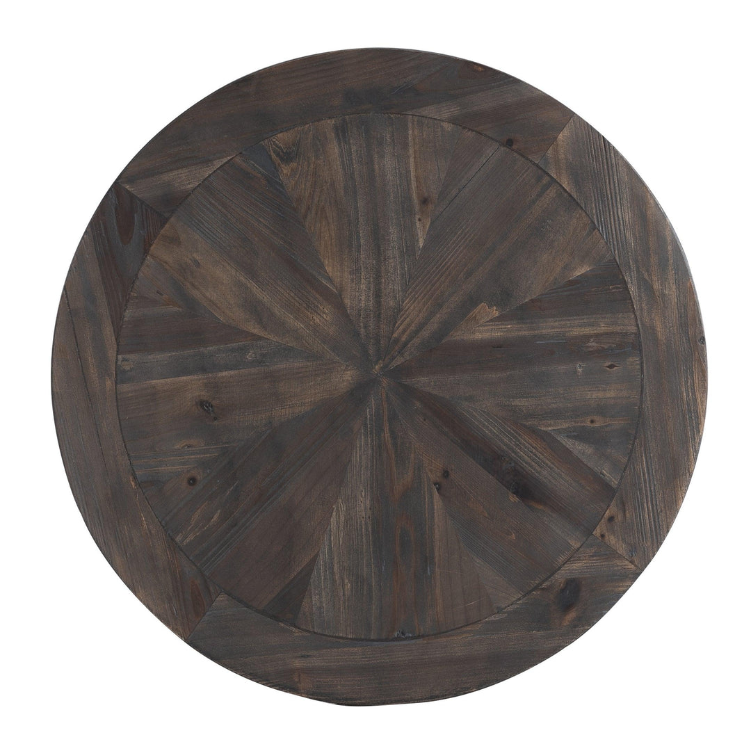 SwayLiving Landsmill Round Industrial End Table ACCENT TABLES