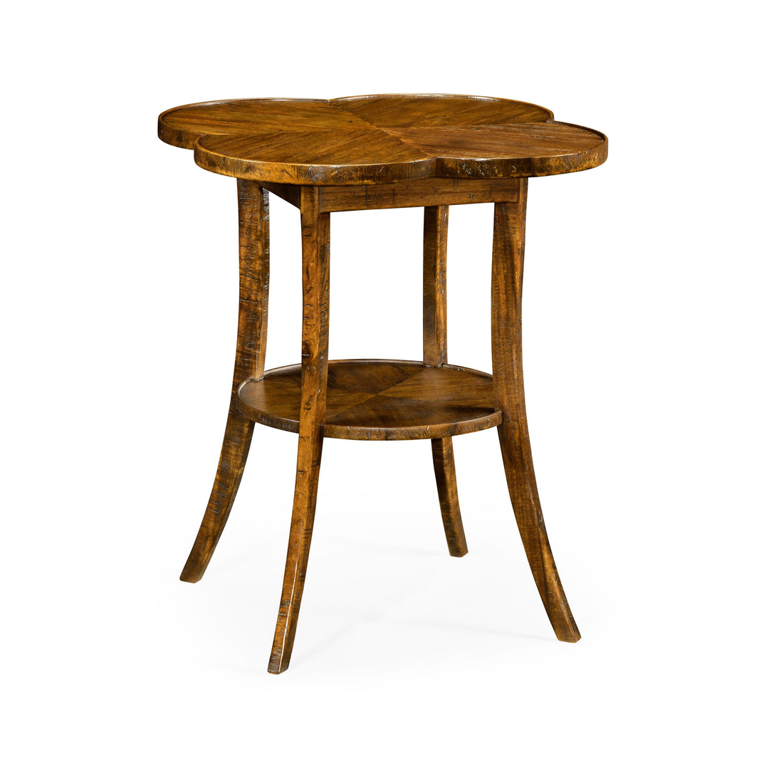 SwayLiving Casual Accents Quatrefoil Lamp Table ACCENT TABLES