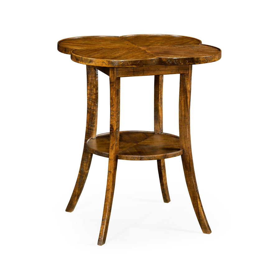 SwayLiving Casual Accents Quatrefoil Lamp Table ACCENT TABLES