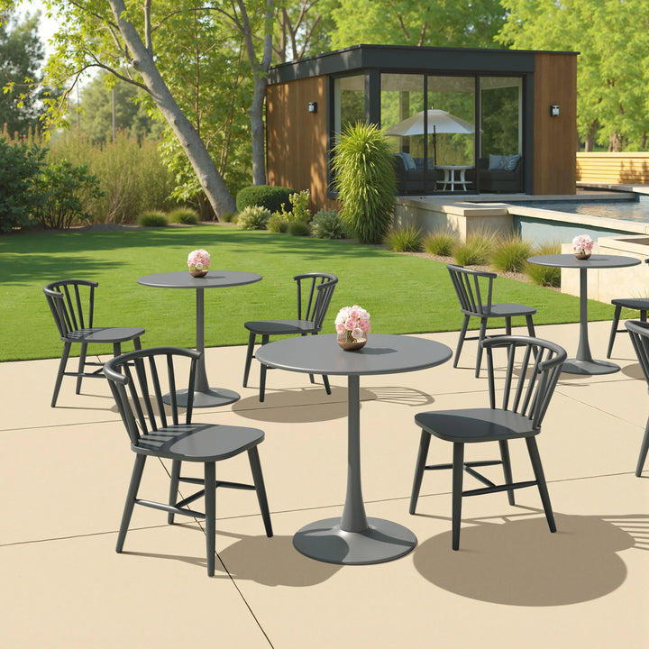 SwayLiving Shio Dining Chair Black - Set of 2 DINING CHAIRS
