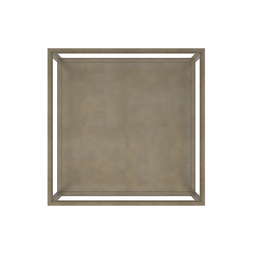 Glaze Sq Cktl Table-Quartz
