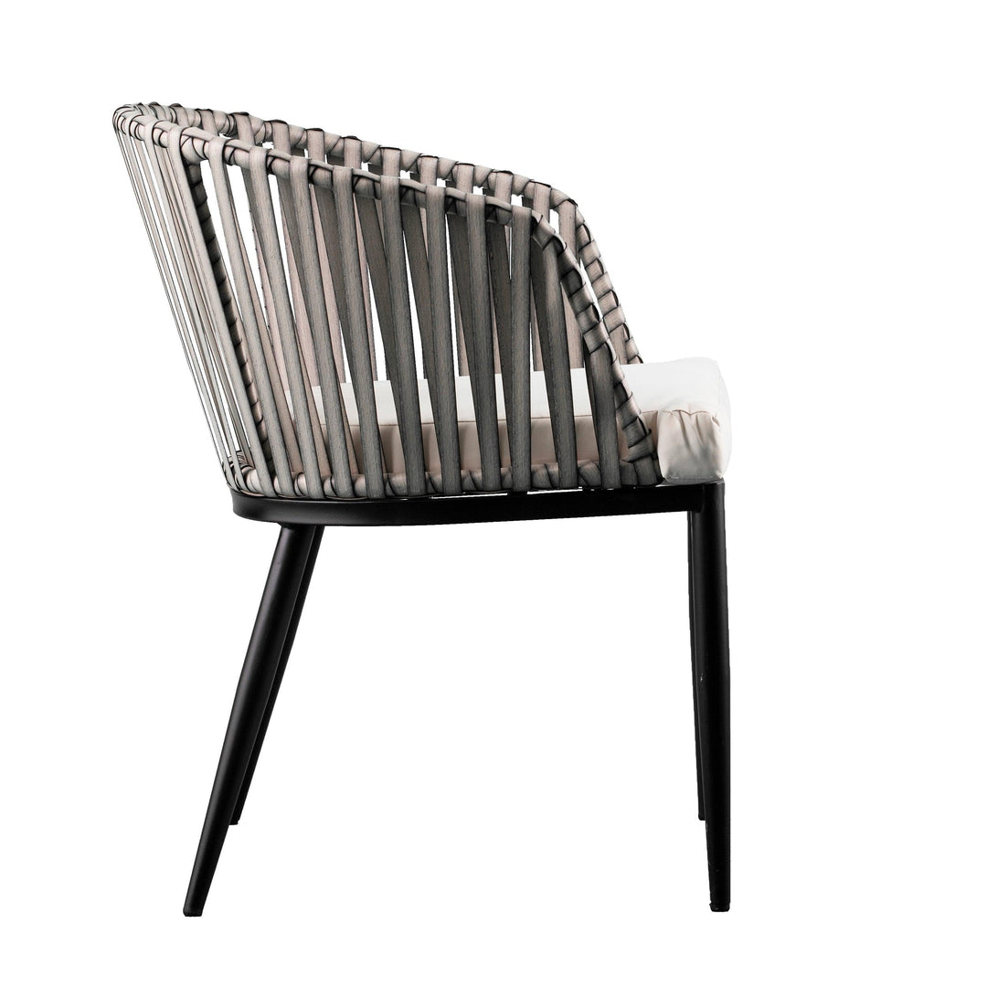 SwayLiving Melilani Outdoor Chairs w/ Cushions – 2pc Set OUTDOOR DINING CHAIRS