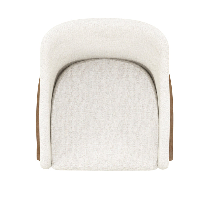 SwayLiving Portico Upholstered Arm Chair - Set of 2 DINING CHAIRS