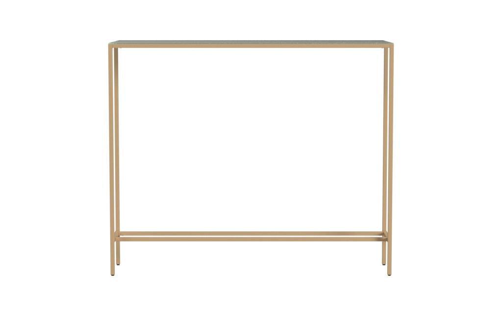 SwayLiving Darrin Mini Console Table - Gold CONSOLE TABLES