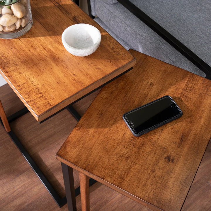 SwayLiving Sabanti Nesting C-Tables – 2pc Set ACCENT TABLES