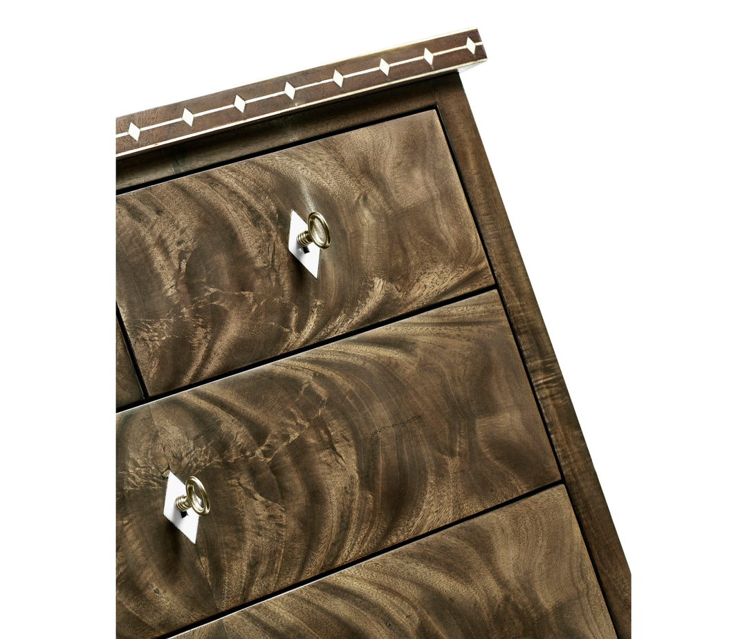 SwayLiving Buckingham Bleached Mahogany Chest of Drawers SIDEBOARDS + CREDENZAS