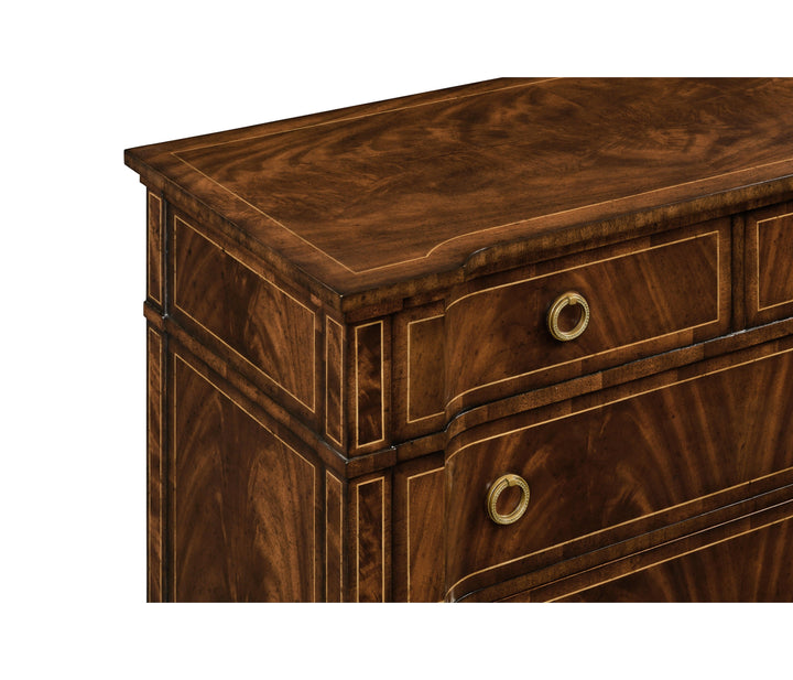 SwayLiving Versailles Regency Mahogany Chest of Drawers SIDEBOARDS + CREDENZAS