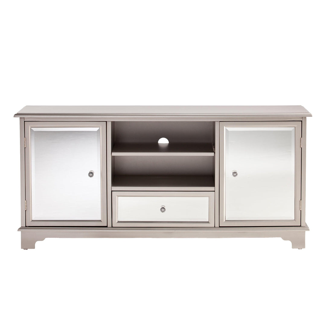 SwayLiving Mirage Mirrored TV Stand MEDIA + TV STANDS