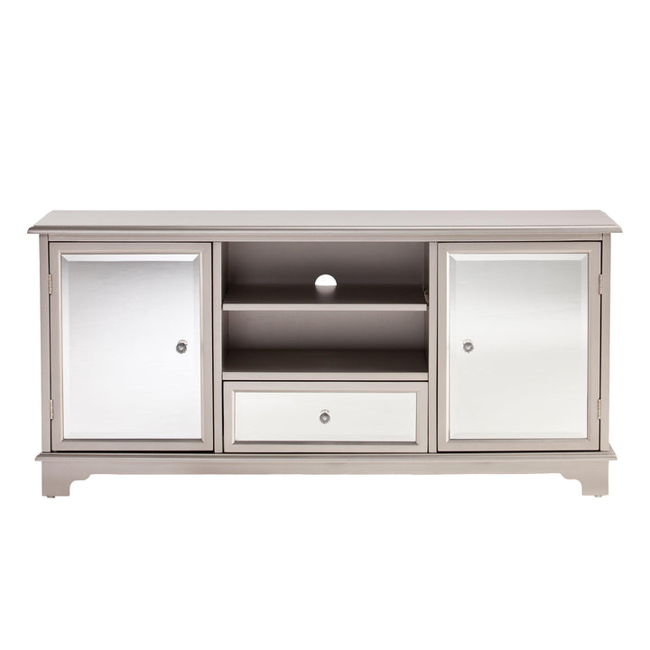 SwayLiving Mirage Mirrored TV Stand MEDIA + TV STANDS