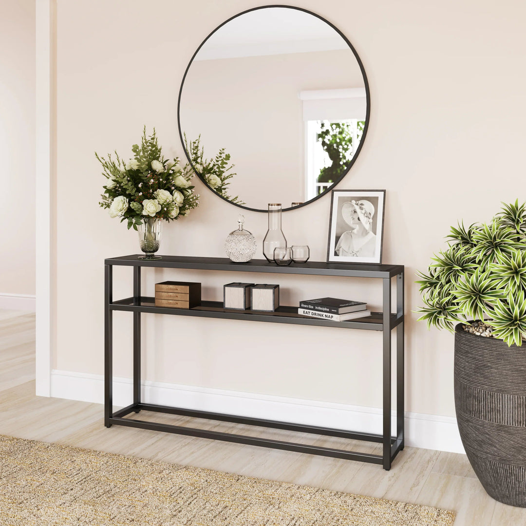 SwayLiving Holly & Martin Baldrick Console Table - Black CONSOLE TABLES