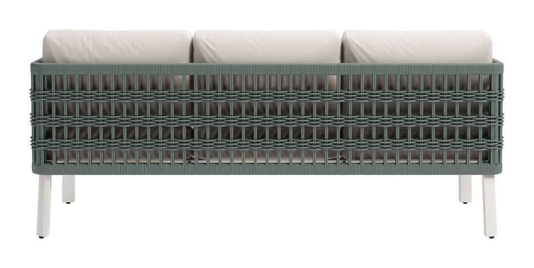 SwayLiving Bridgehampton Sofa White OUTDOOR SOFAS + SECTIONALS