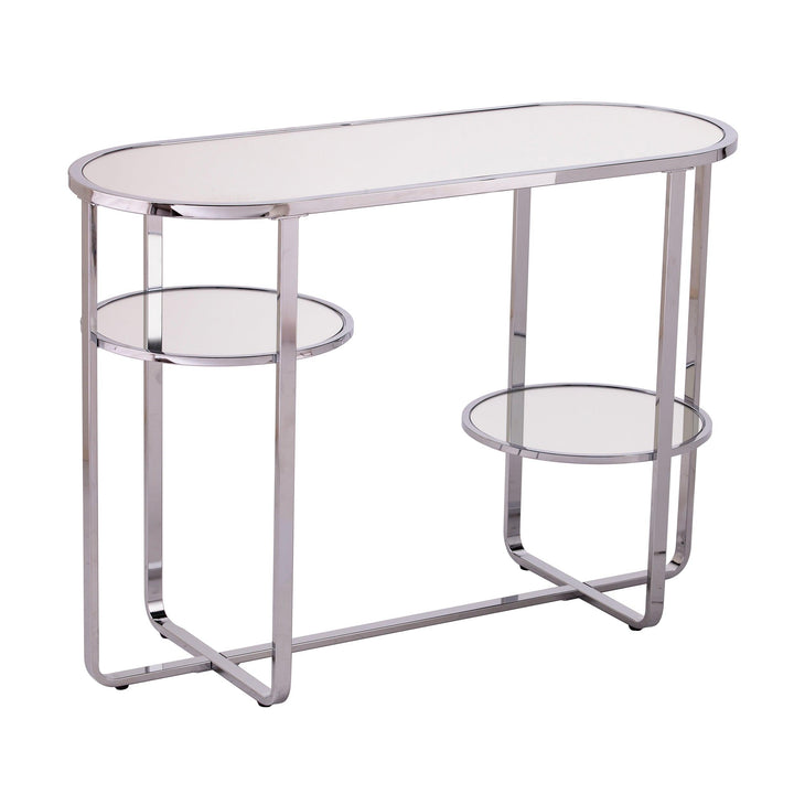 SwayLiving Maxina Mirrored Console Table w/ Storage CONSOLE TABLES
