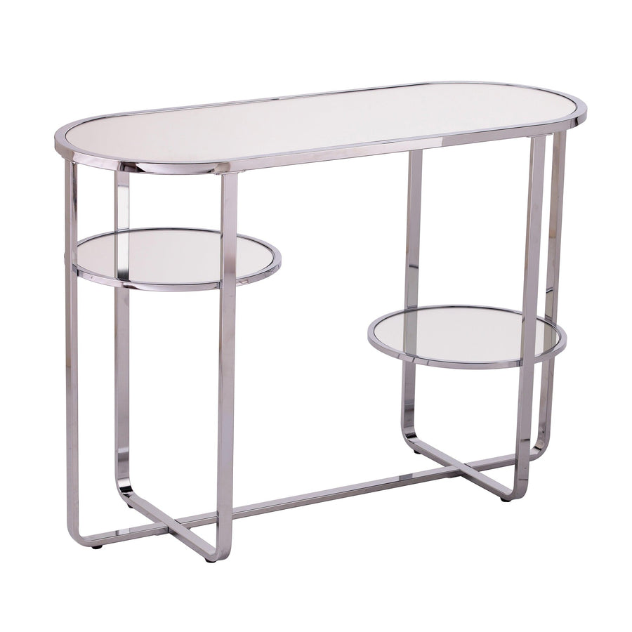 SwayLiving Maxina Mirrored Console Table w/ Storage CONSOLE TABLES