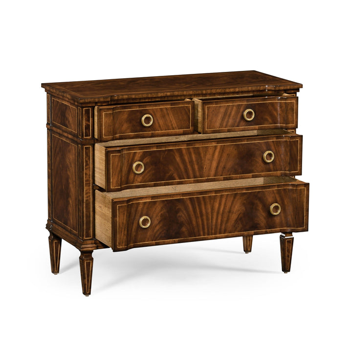 SwayLiving Versailles Regency Mahogany Chest of Drawers SIDEBOARDS + CREDENZAS