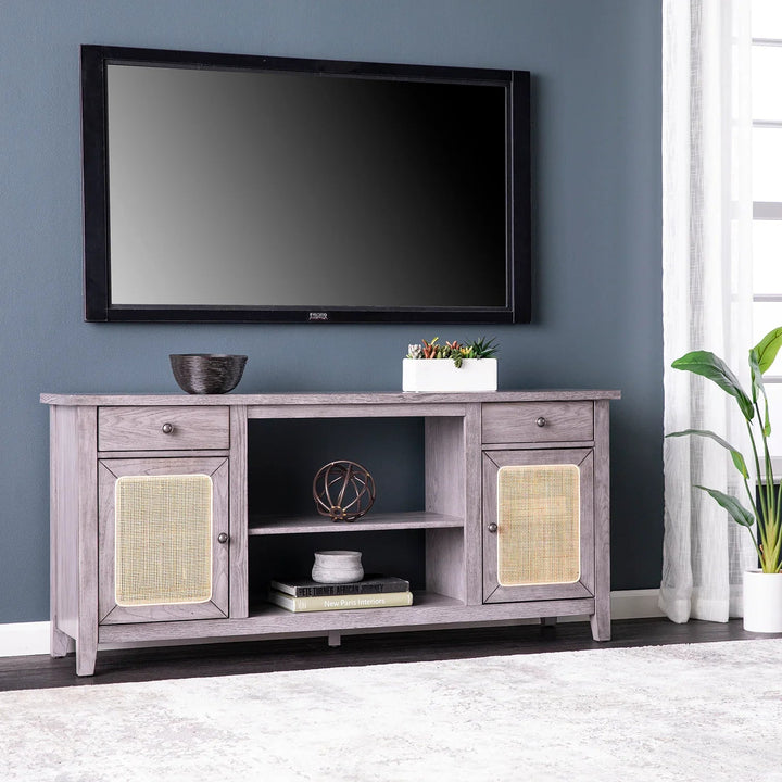 SwayLiving Edderton Media Console w/ Storage MEDIA + TV STANDS