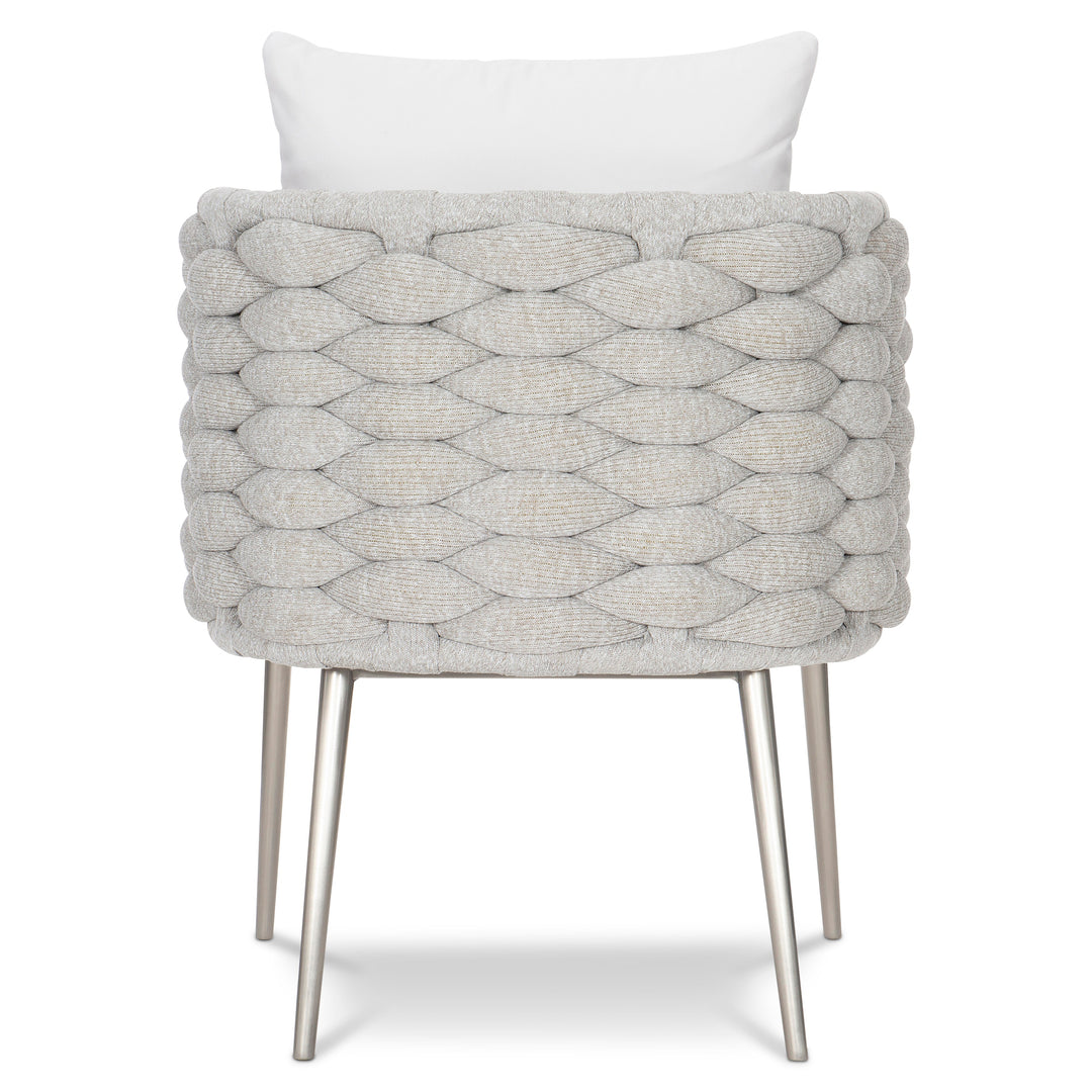 Santa Cruz Outdoor Arm Chair in Nordic Grey