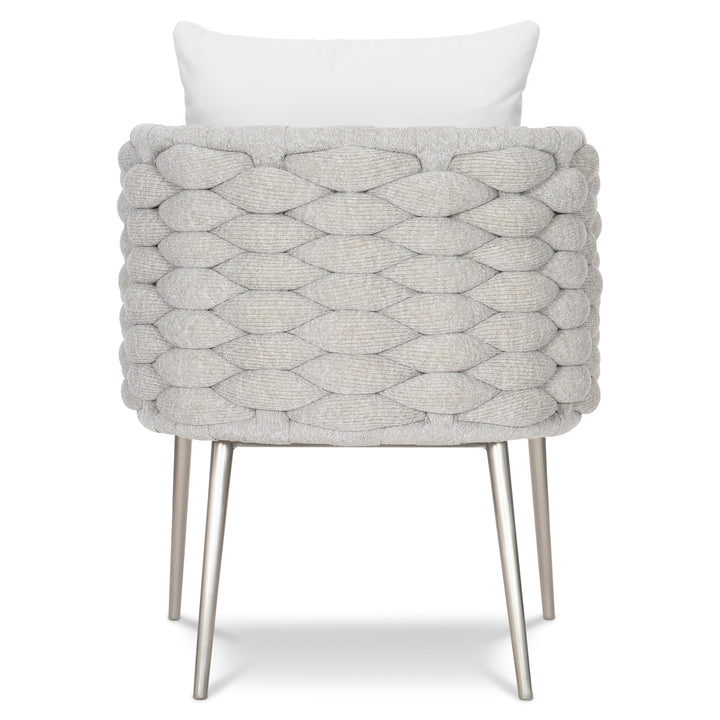 Santa Cruz Outdoor Arm Chair in Nordic Grey