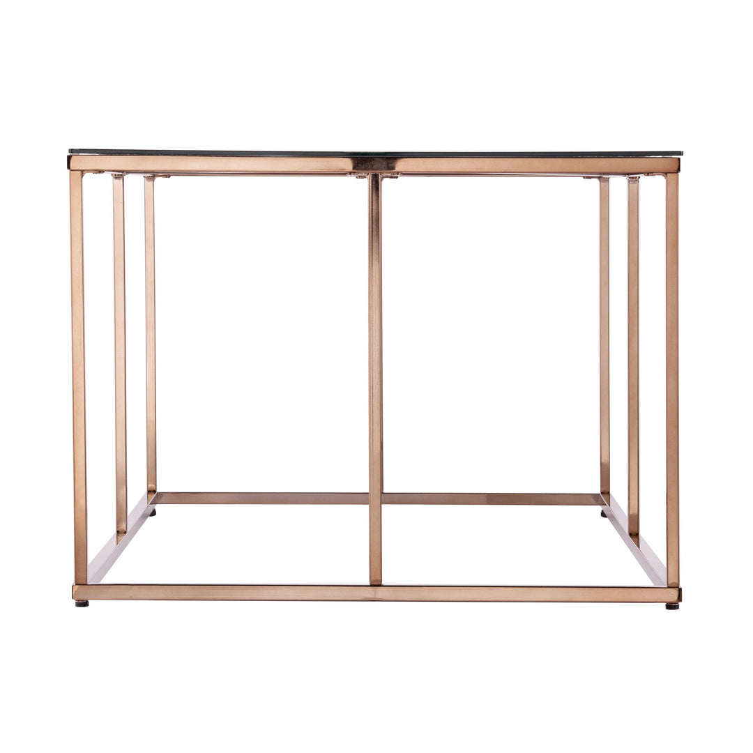 SwayLiving Nicholance Contemporary Glass-Top Cocktail Table COFFEE TABLES