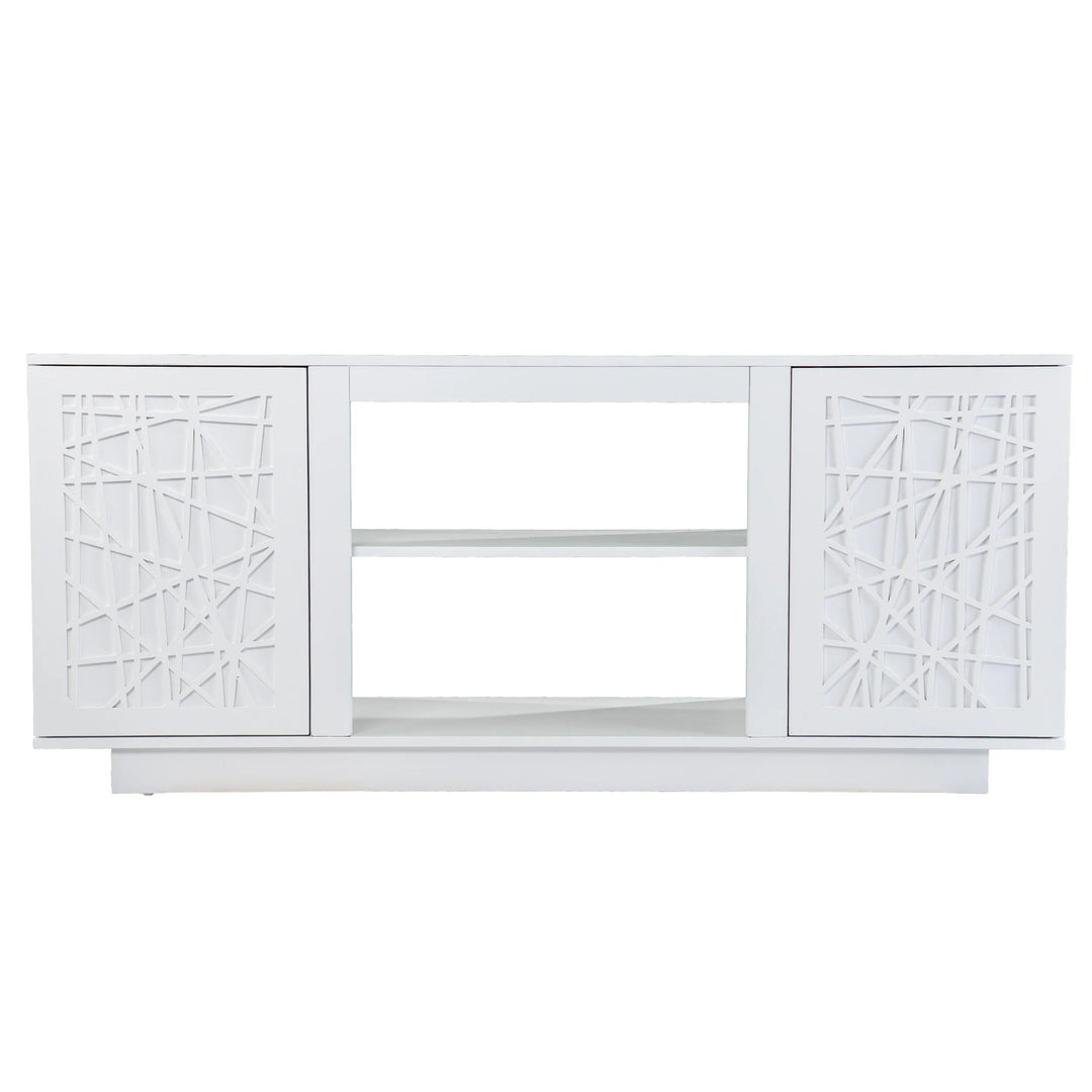 SwayLiving Delgrave Two-Door Media Cabinet MEDIA + TV STANDS