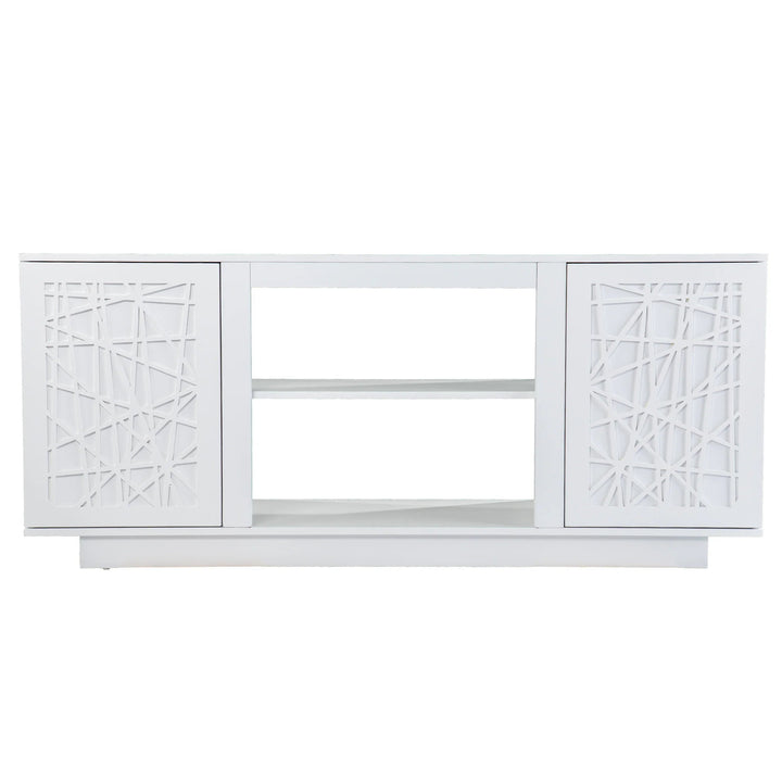 SwayLiving Delgrave Two-Door Media Cabinet MEDIA + TV STANDS