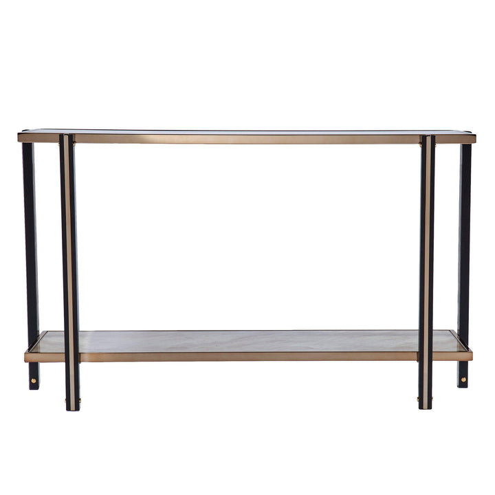 SwayLiving Thornsett Console Table w/ Mirrored Top CONSOLE TABLES