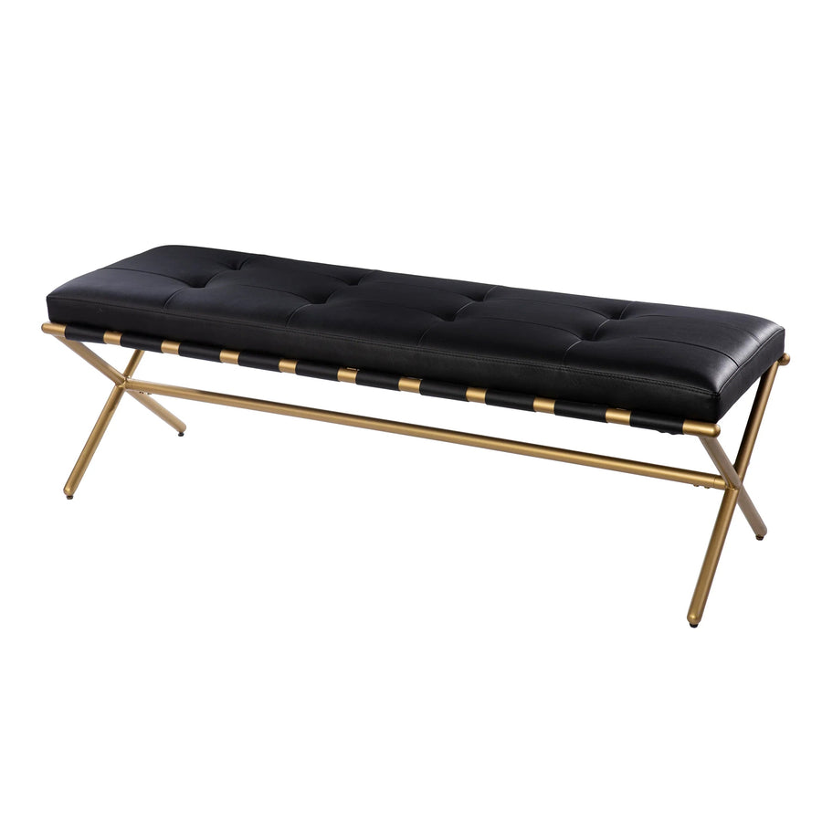 SwayLiving Clairvoix Upholstered Entryway Bench BENCHES