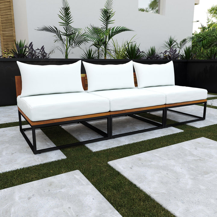 SwayLiving Taradale Modular Outdoor Sofa w/ Cushions OUTDOOR SOFAS + SECTIONALS