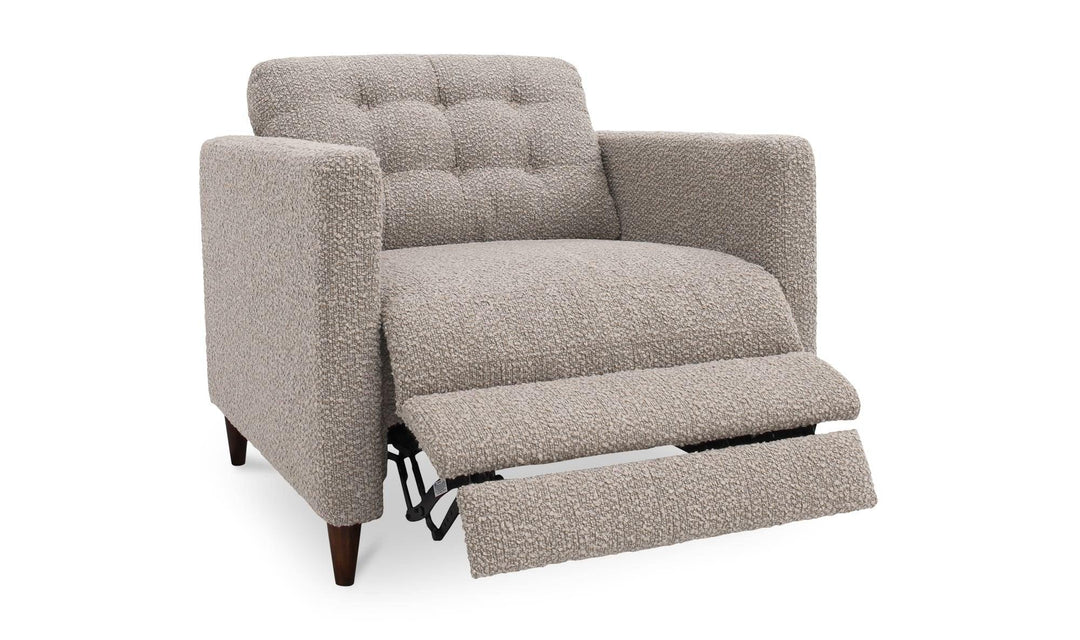 Bridgers Power Recliner Chair Warm Grey - SwayLiving