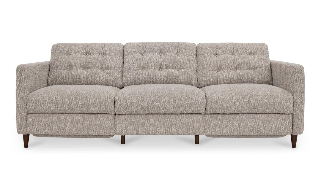 Bridgers Power Recliner Sofa Warm Grey - SwayLiving