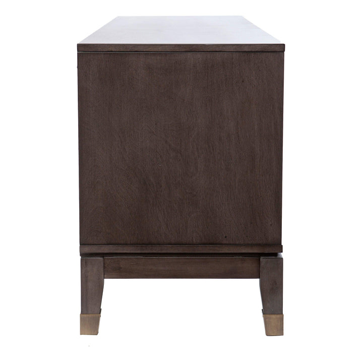 SwayLiving Brenting Media Stand w/ Storage MEDIA + TV STANDS