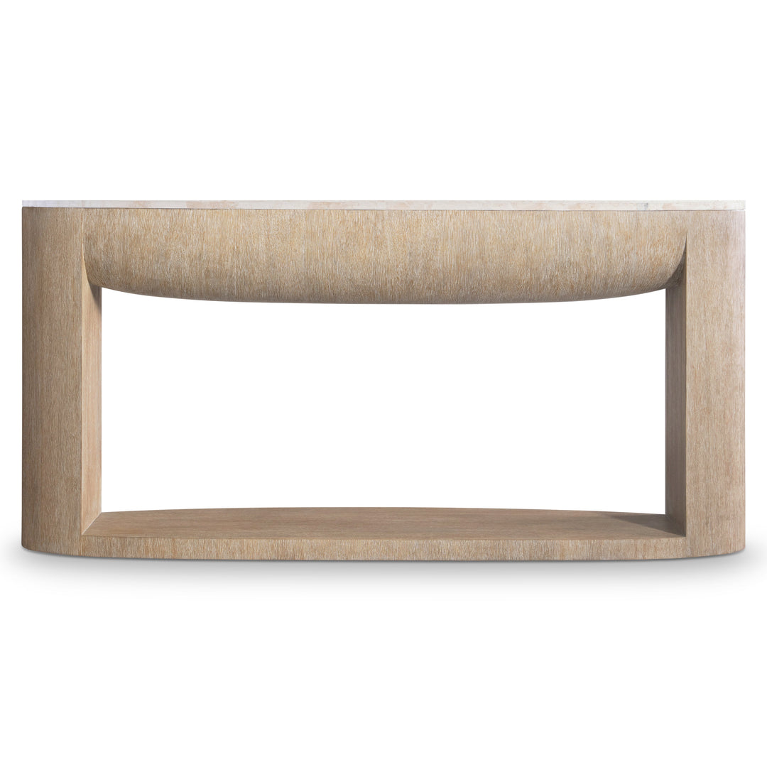Loggia Oval Console Table