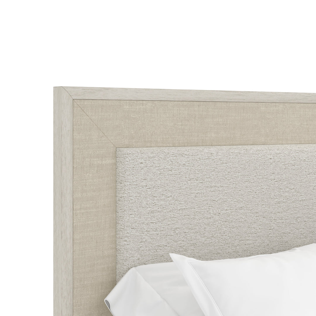 Cotiere King Upholstered Panel Bed
