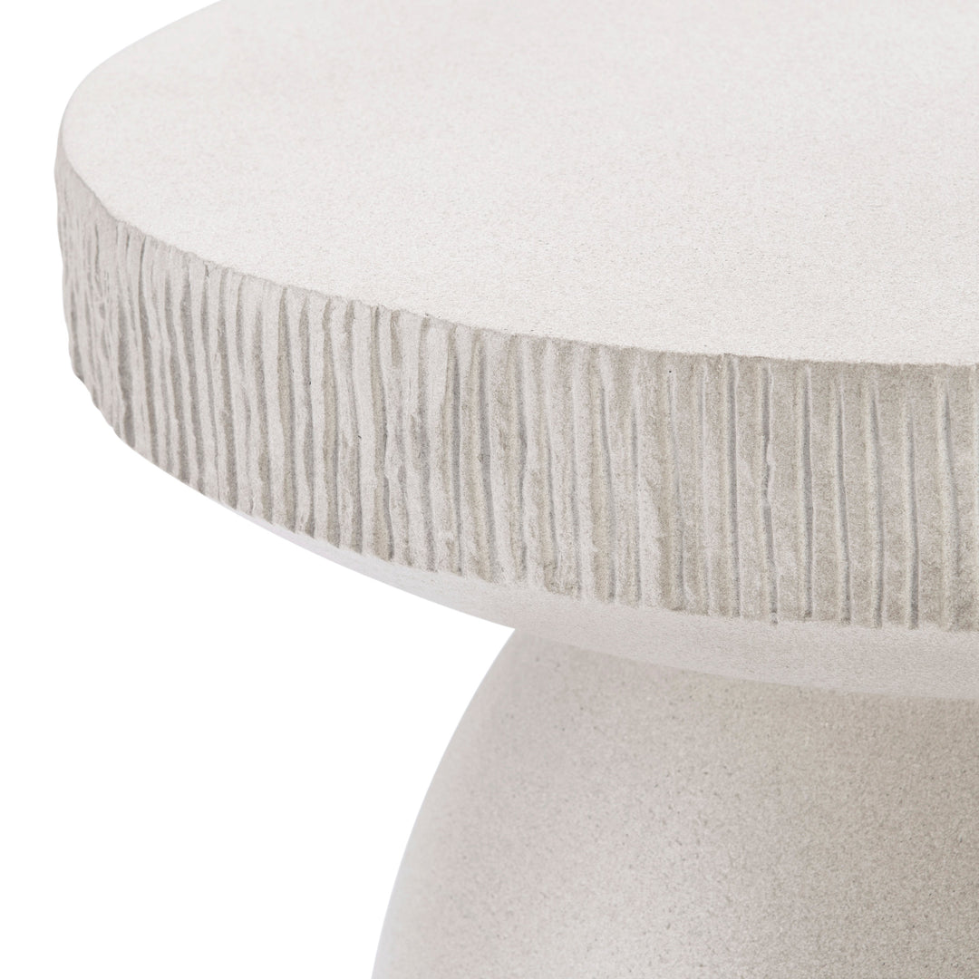 Antibes Pedestal Side Table
