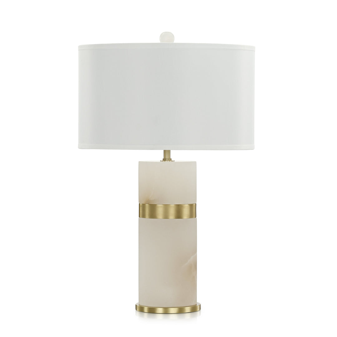 Alabaster Tower Table Lamp
