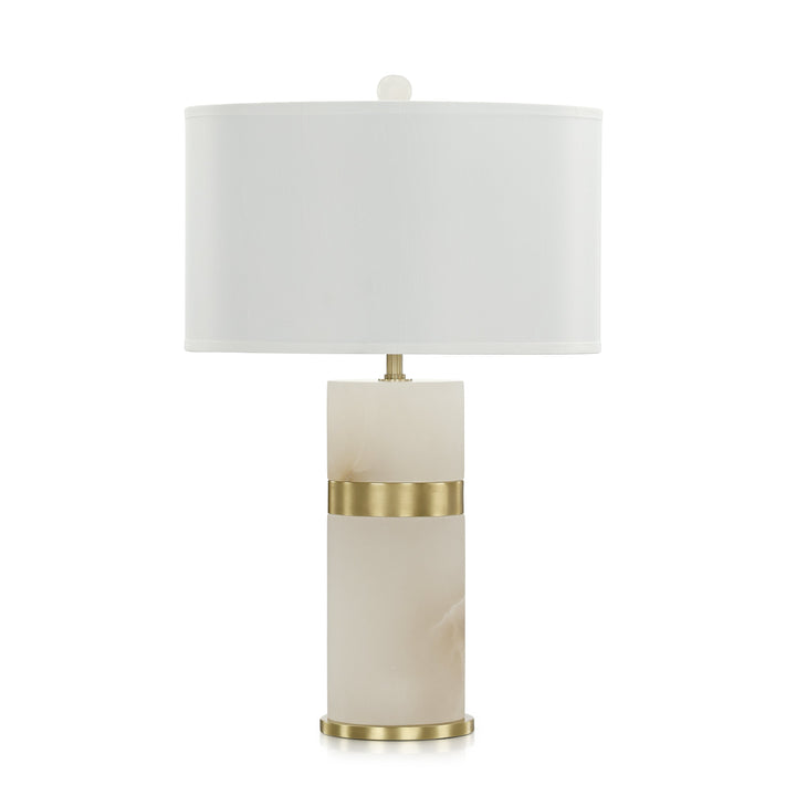 Alabaster Tower Table Lamp