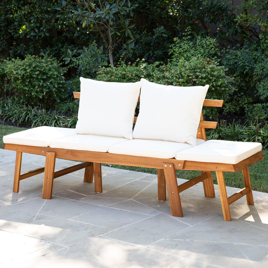 SwayLiving Holly & Martin Dolavon Outdoor Convertible Lounge Chair OUTDOOR CHAISE LOUNGES