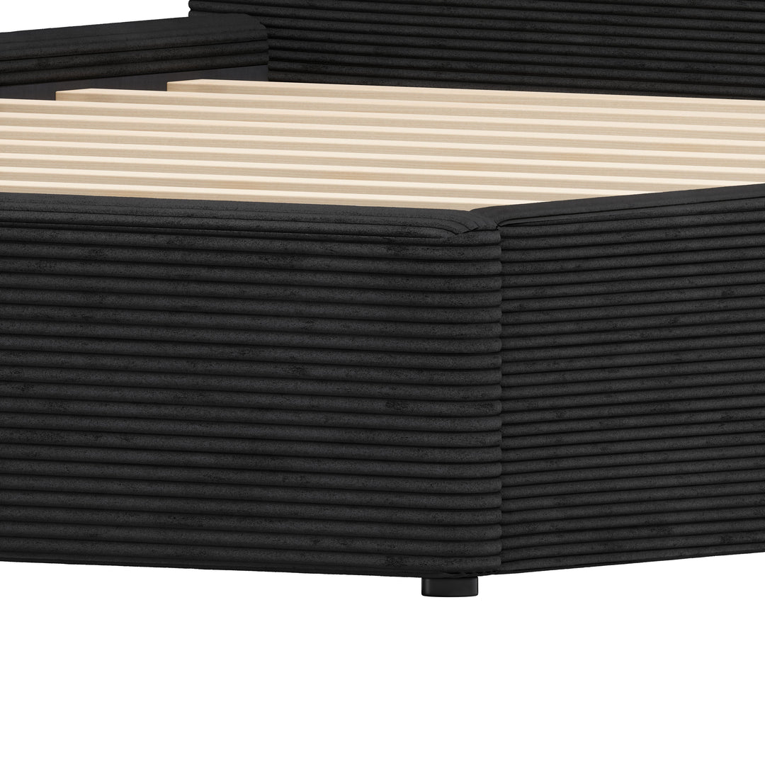 Sele Queen Bed Black