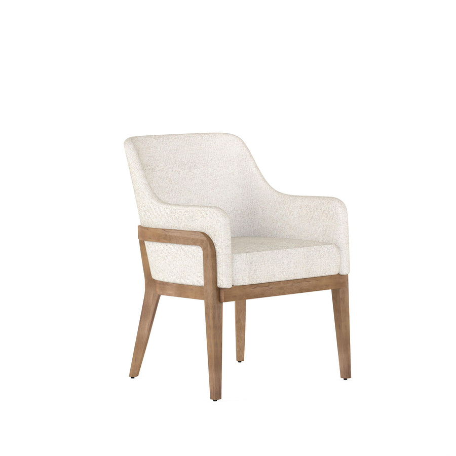 SwayLiving Portico Upholstered Arm Chair - Set of 2 DINING CHAIRS