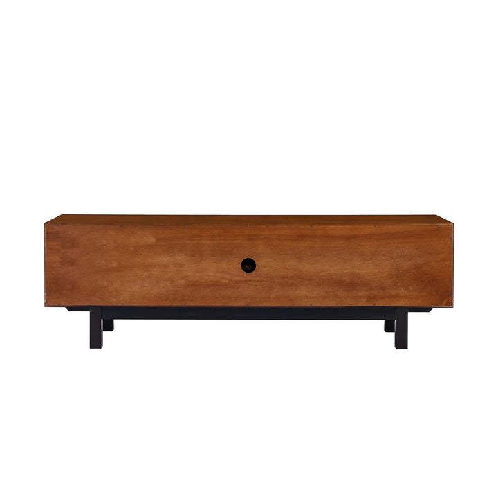 SwayLiving Welling Three-Door Media Console w/ Storage MEDIA + TV STANDS