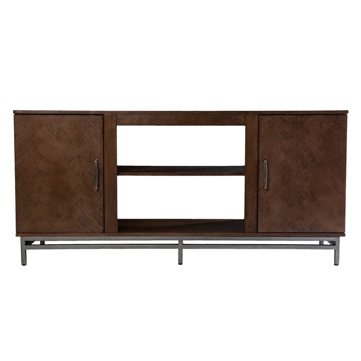 SwayLiving Dibbonly Media Stand w/ Storage MEDIA + TV STANDS