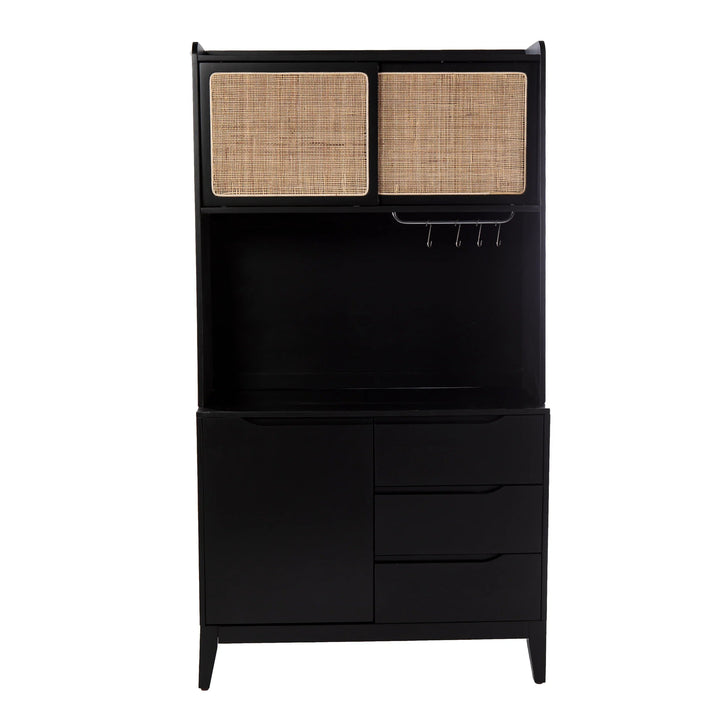 SwayLiving Carondale Tall Buffet Cabinet w/ Storage SIDEBOARDS + CREDENZAS