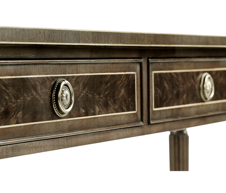 SwayLiving Regency Bleached Mahogany Console Table CONSOLE TABLES