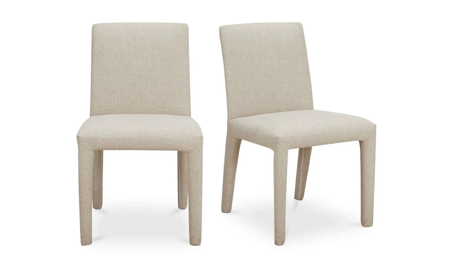 Monte Dining Chair Beige - Set Of Two - SwayLiving