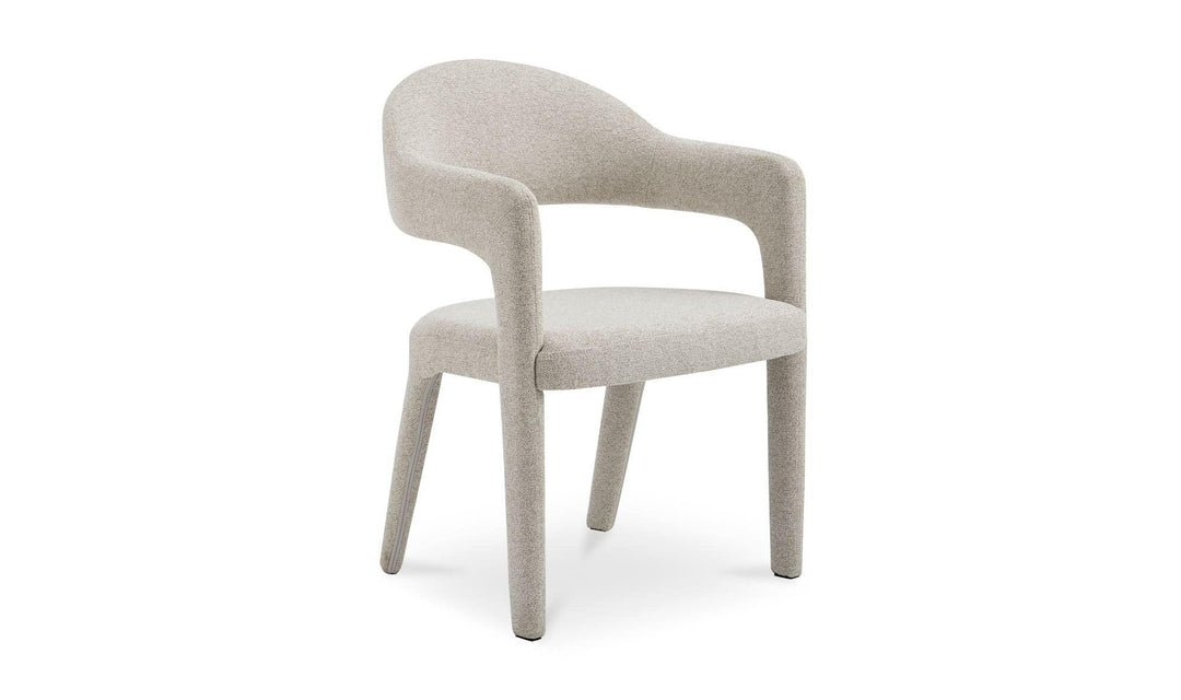 Martens Dining Chair Beige - SwayLiving