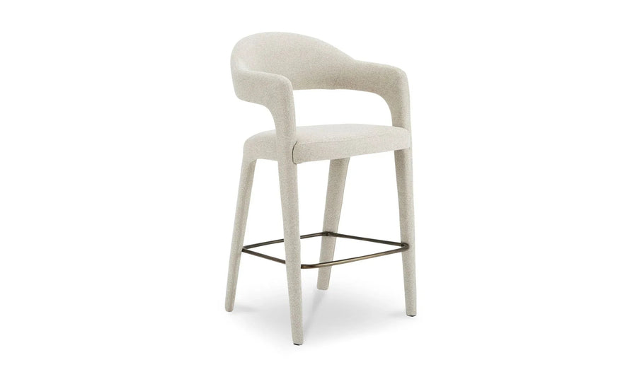 Martens Bar Stool Beige - SwayLiving