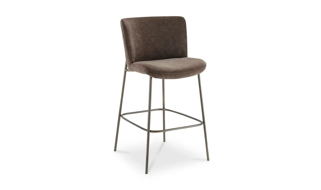 Early Bar Stool Dark Brown - SwayLiving