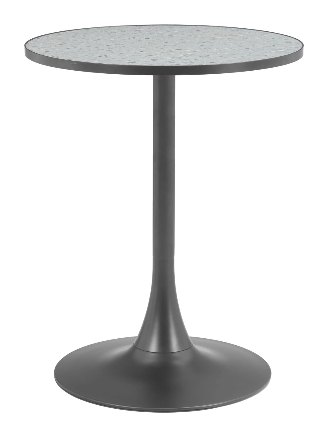 SwayLiving Bite Bistro Table Gray & Black DINING TABLES