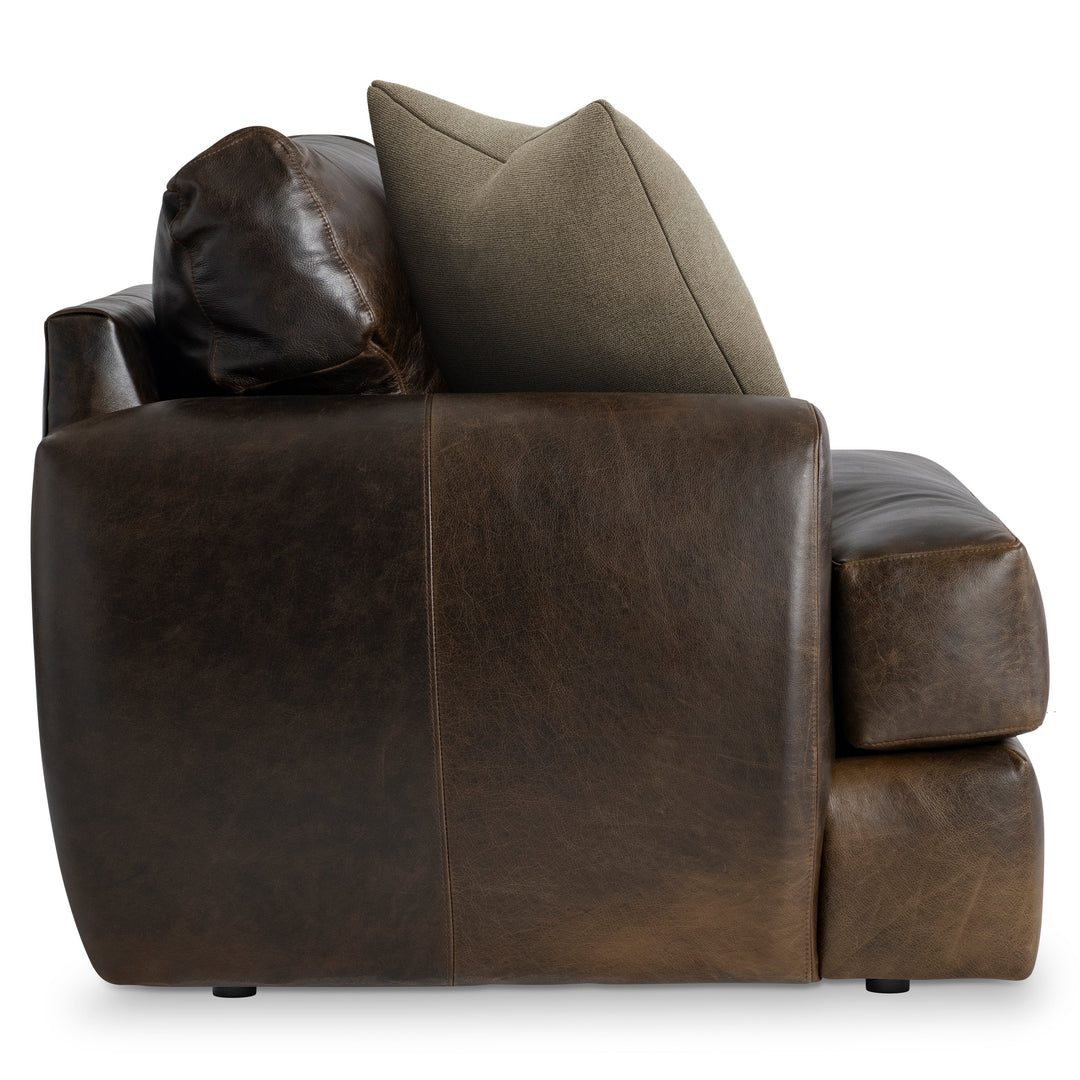 Cameron Leather Swivel Chair