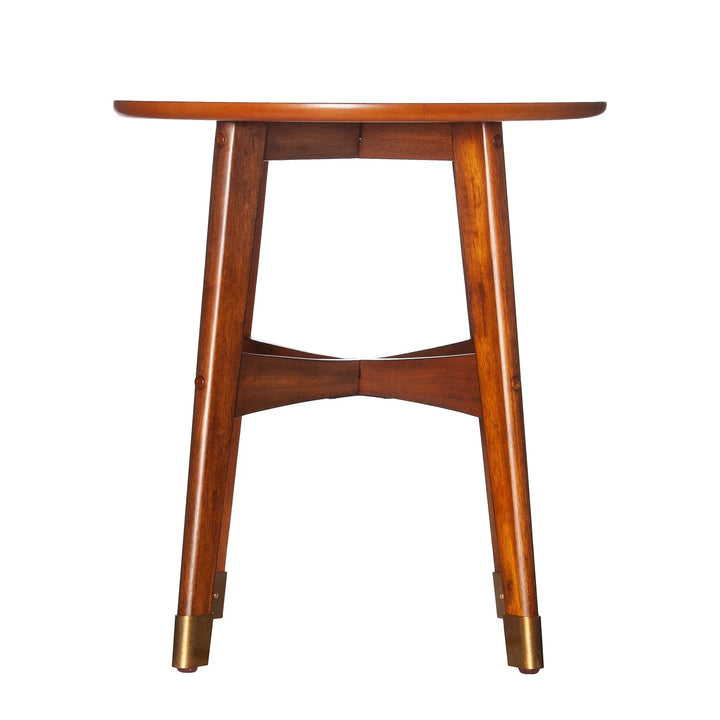 SwayLiving Rhoda Round Midcentury Modern End Table ACCENT TABLES